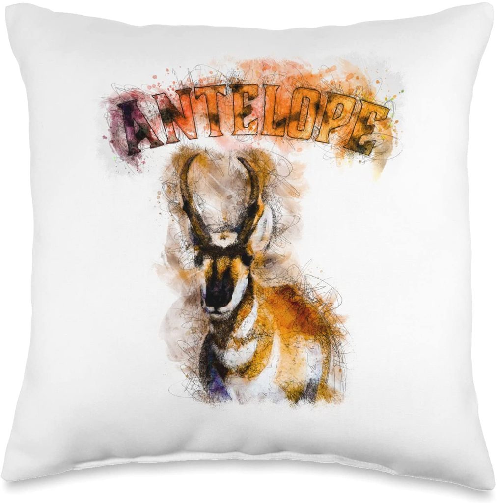 Antelope Plush Pillow