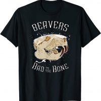 Beaver Skull art Short Sleeve