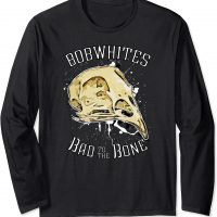 Bobwhite Skull art Long Sleeve