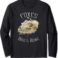 Fox Skull art Long Sleeve