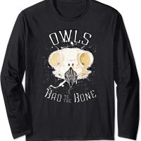 Owl Skull art Long Sleeve