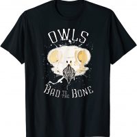 Owl Skull art Short Sleeve